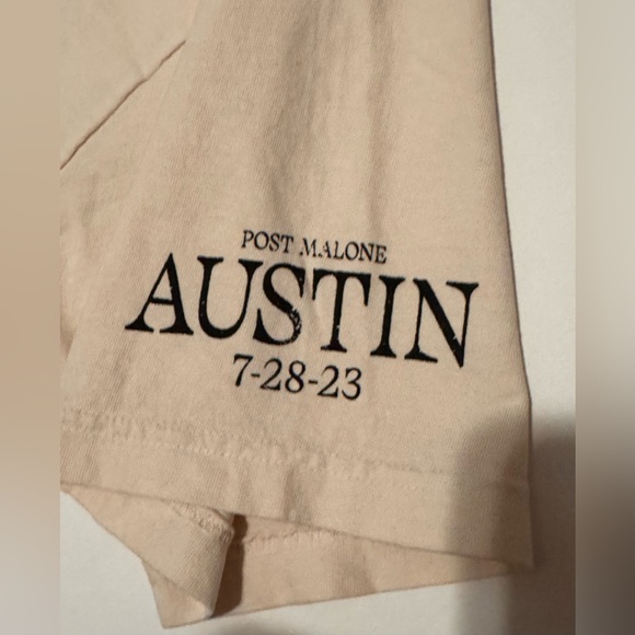Hellstar Studios x Post Malone Austin Short Sleeve T- Shirt RARE 100% authentic! - Picture 8 of 10